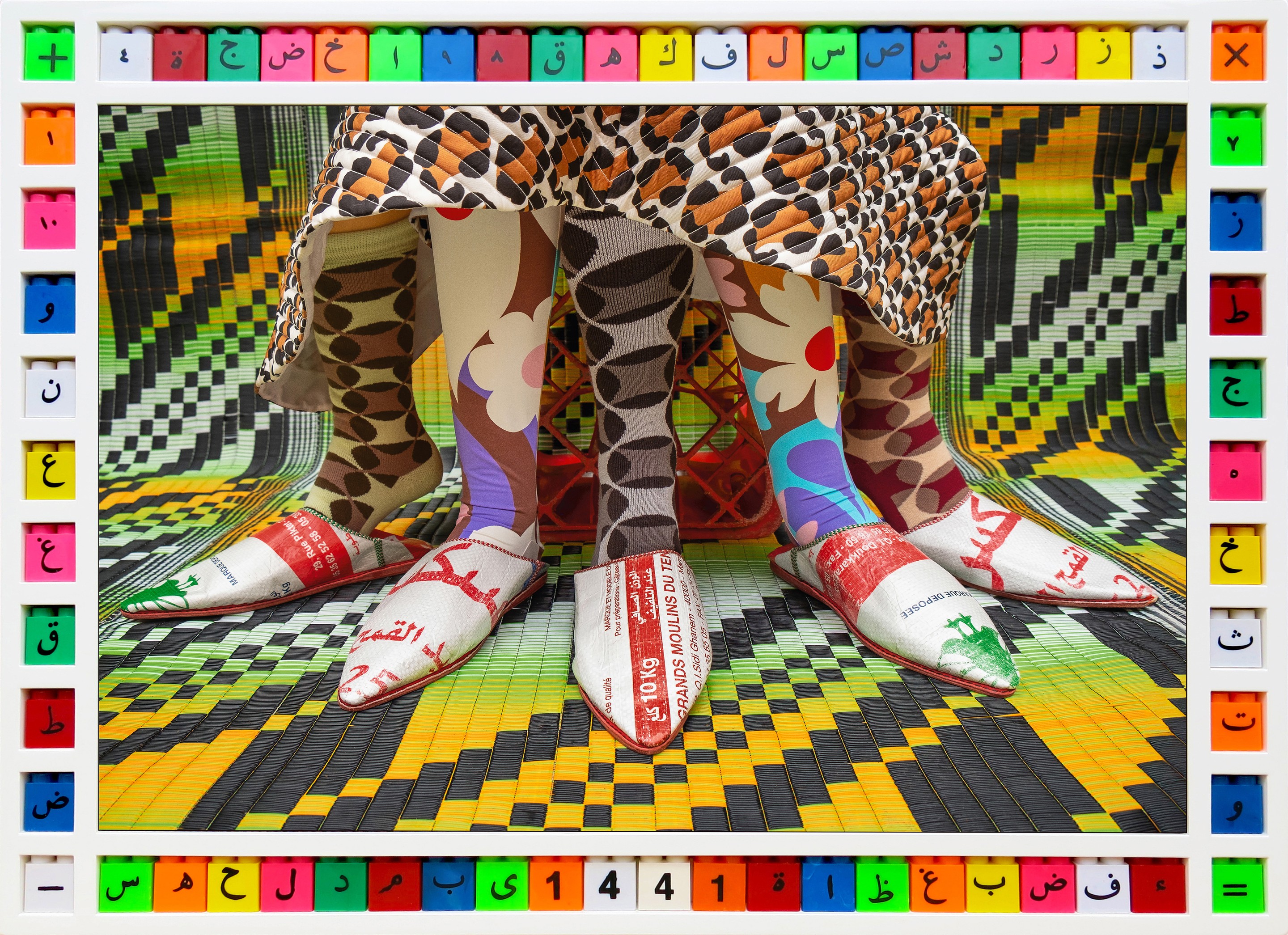 Hassan Hajjaj, Imaan Legs Hassan Hajjaj, Imaan Legs