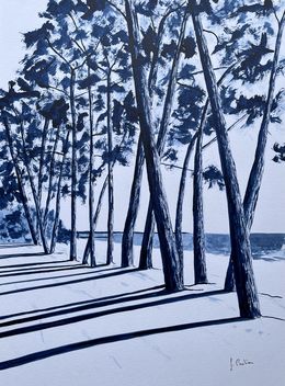 Painting, Avenue du Cap Coz, Frédéric Cadiou