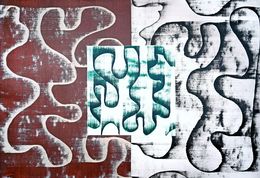 Painting, Green in Between, Sumit Mehndiratta
