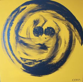 Gemälde, Masque de sourire, Coha
