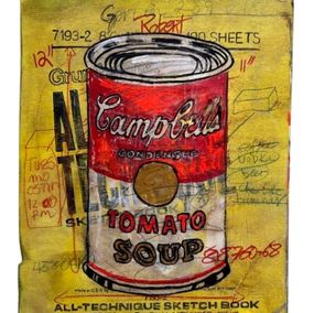 Gemälde, Campbell's Tomato Sketchbook, Joris Ghilini