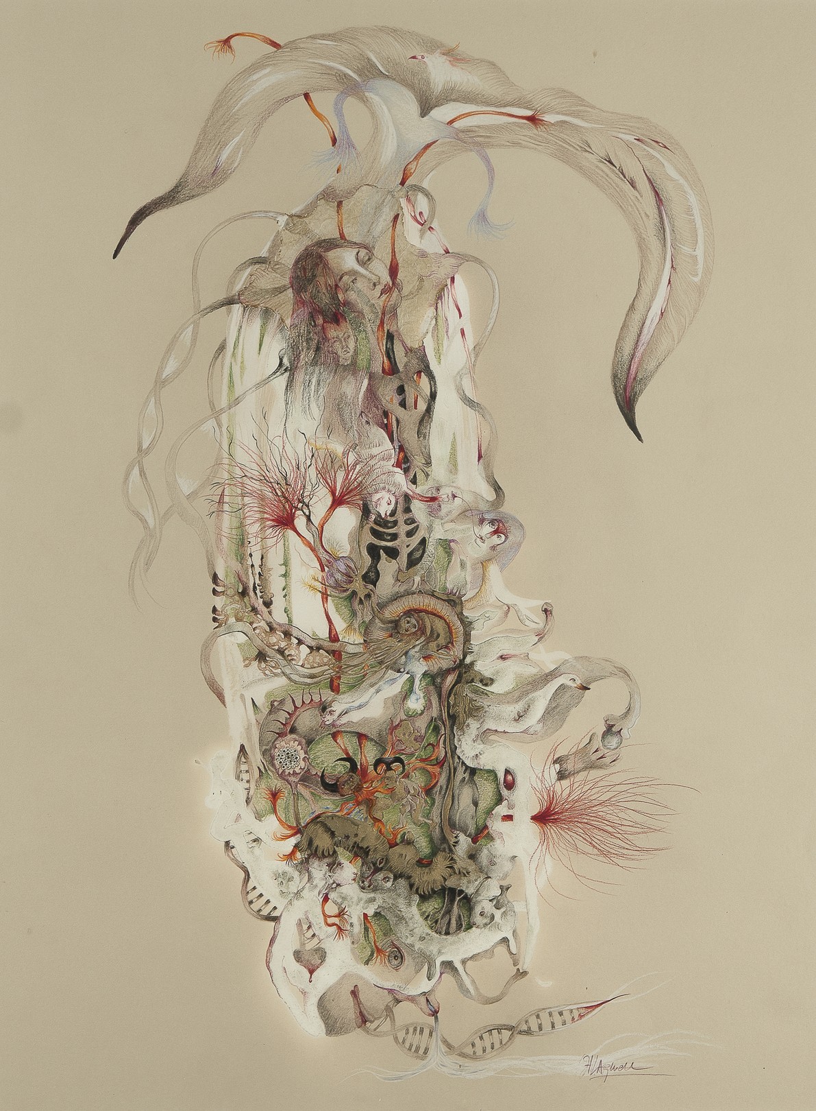 Hélène Lagnieu, Femme fontaine Hélène Lagnieu, Femme fontaine