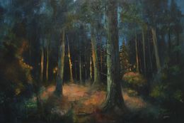 Painting, The summer night feast IV, Roeland Kneepkens