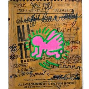 Gemälde, Keith Haring Sketchbook, Joris Ghilini
