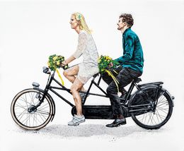Peinture, Trouwfiets, Nils.Rva