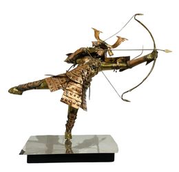Sculpture, Female Samurai, Richard Buxani