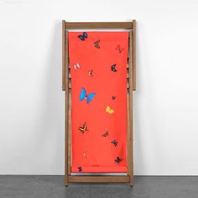 Sculpture, Deckchair (Red) - Open Edition, Damien Hirst