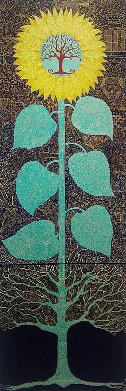 Gemälde, Totem, Antonio Presti
