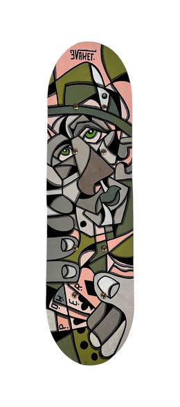 Sculpture, Le joueur de poker, AKET