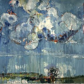 Gemälde, Nuage, Yann Peron