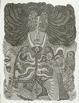 Fine Art Drawings, Silence, Evelyne Postic