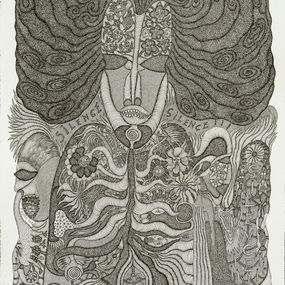 Fine Art Drawings, Silence, Evelyne Postic