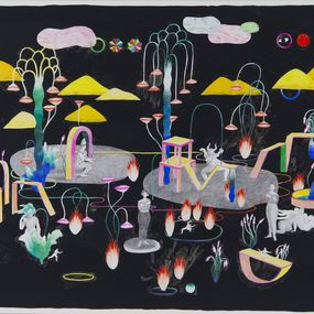 Zeichnungen, Effet miroir #1, Hélène Duclos