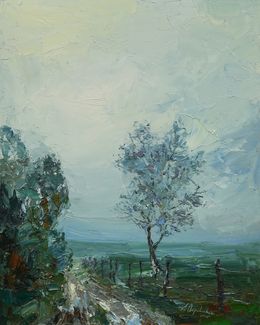 Peinture, Road into the fog, Alisa Onipchenko-Cherniakovska