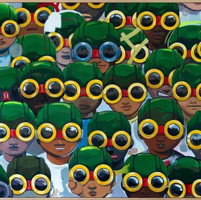 Painting, Suspects, Hebru Brantley