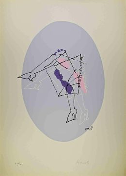 Drucke, Grey Oval, Marcello Avenali