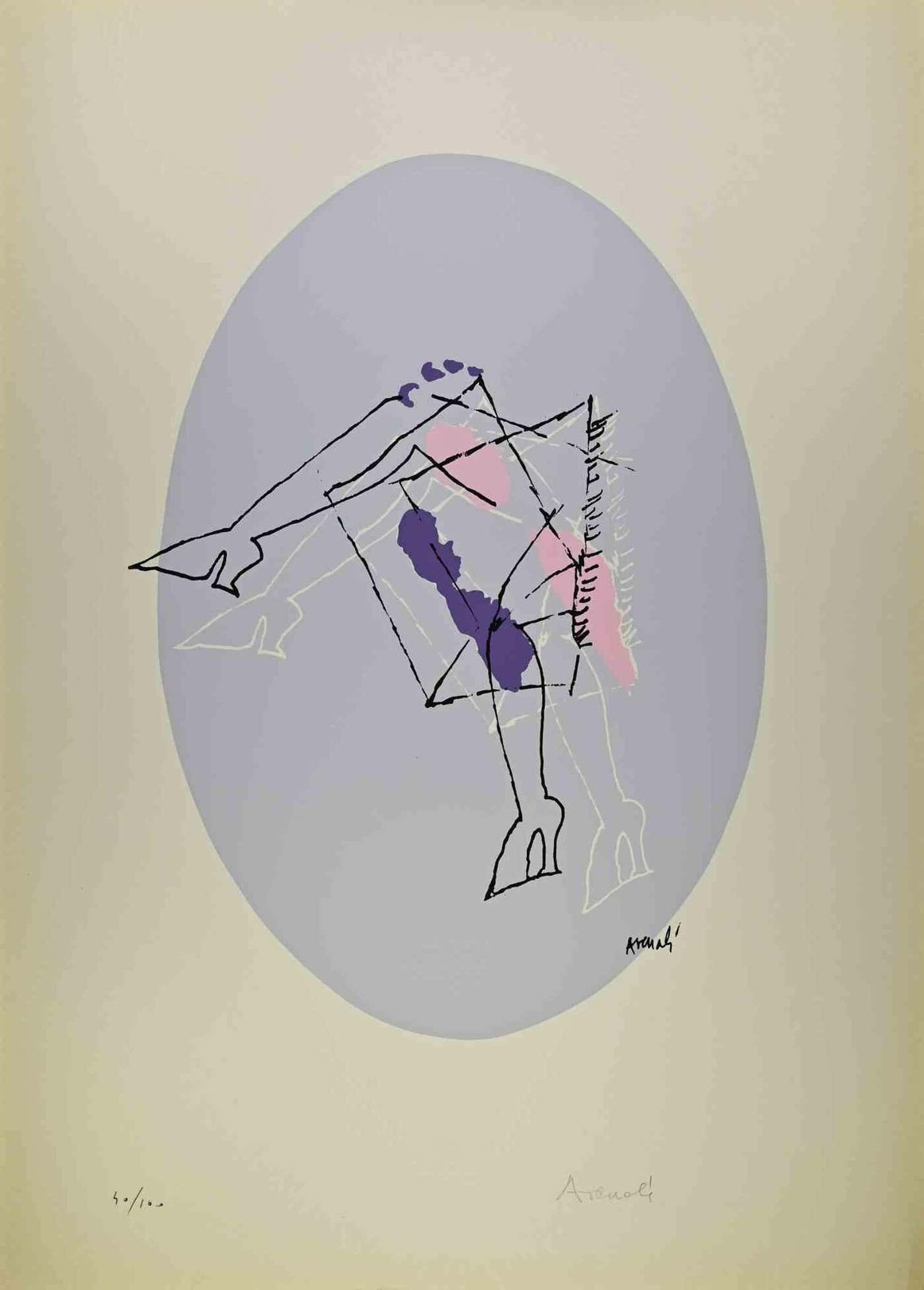 Marcello Avenali, Grey Oval Marcello Avenali, Grey Oval