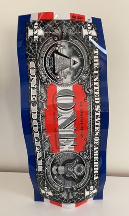 Sculpture, One dollar America, Karl Lagasse