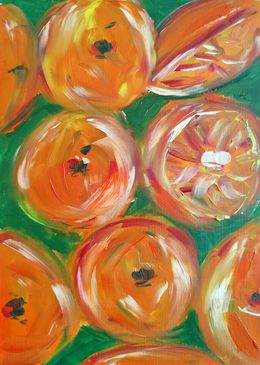 Gemälde, Just oranges, Natalya Mougenot