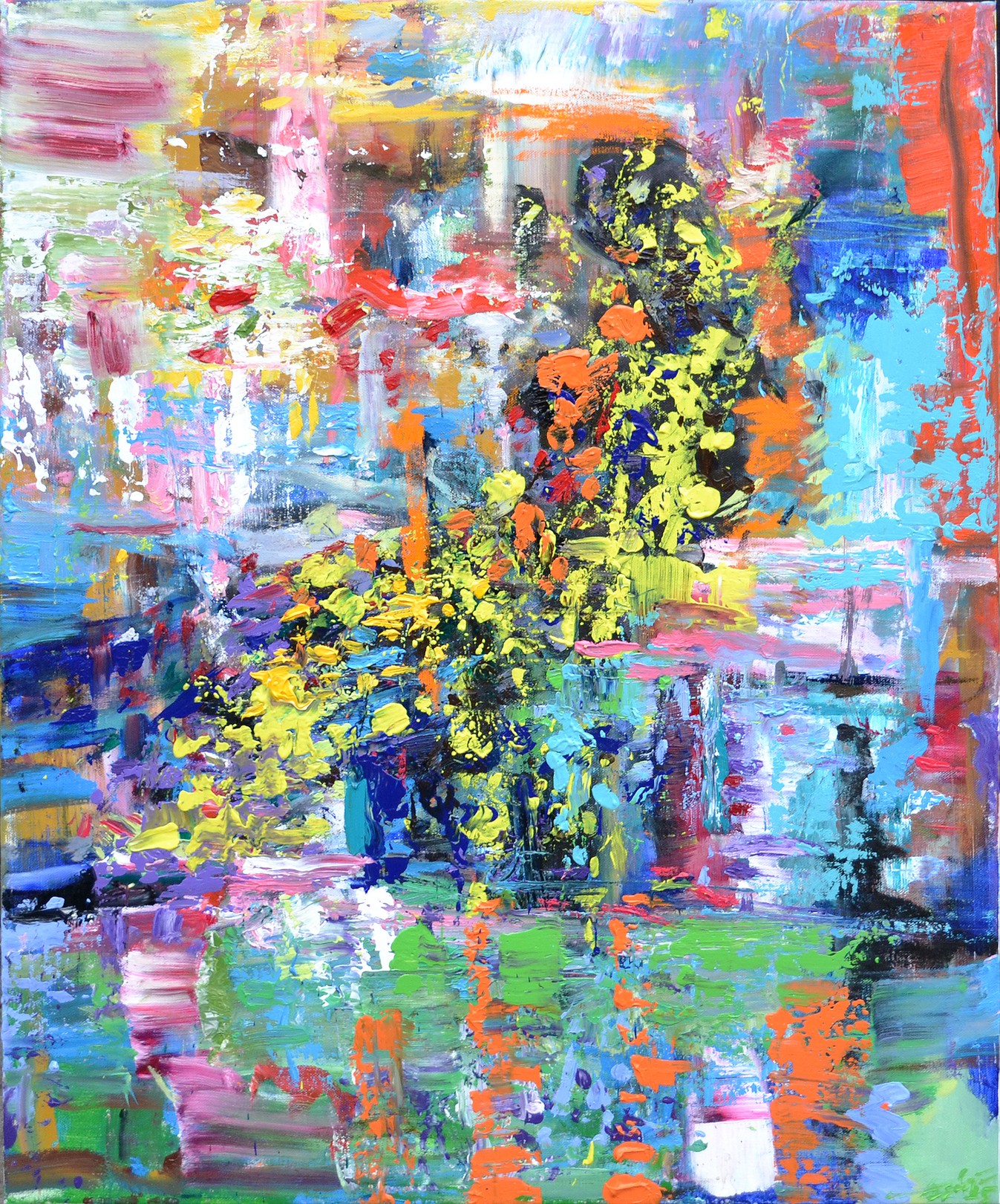 Borko Petrovic, Girl in the garden Borko Petrovic, Girl in the garden