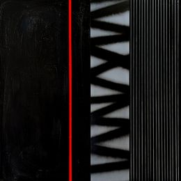 Gemälde, Abstraction B01 - 2025, Tehos
