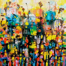 Painting, Just rainy-LXXXVI (summertime), Stanislav Bojankov