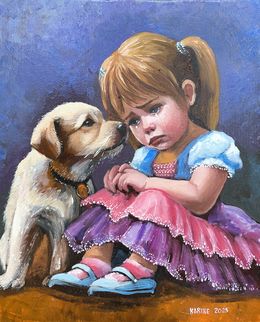 Peinture, A Friend in Sadness, Karine Harutyunyan