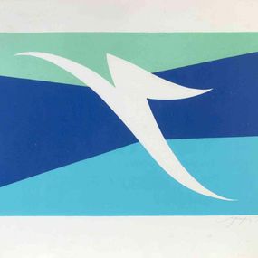 Print, The Swallow, Amintore Fanfani