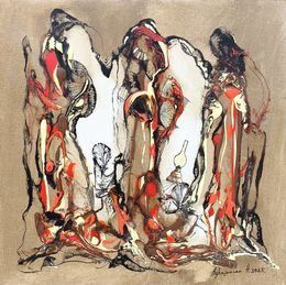 Painting, Lanterns of Memory, Harutyun Aghajanyan