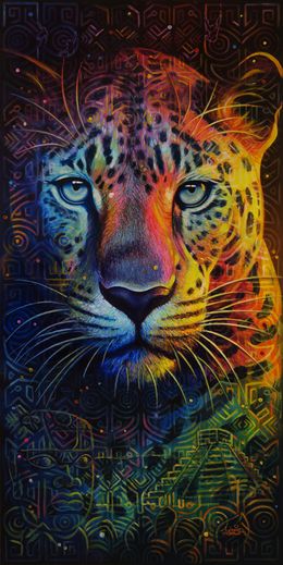 Painting, Amazonia, Sylvaine Merlet