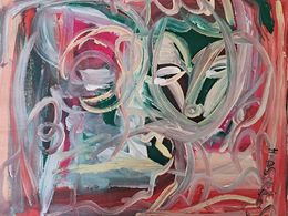 Peinture, Portrait abstrait, Hrasarkos