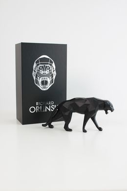 Design, Panther matt black edition, Richard Orlinski