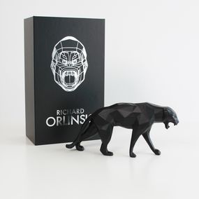 Design, Panther matt black edition, Richard Orlinski