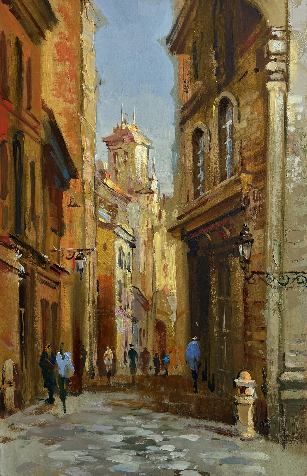 Suprunchuk Yuriy, Walking along the street of the city Suprunchuk Yuriy, Walking along the street of the city