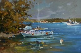 Gemälde, A storm is coming, Suprunchuk Yuriy