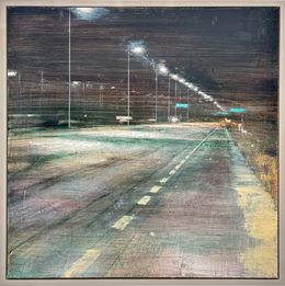 Peinture, Carreta de noche, Alejandro Quincoces