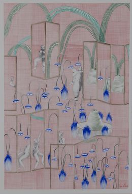 Zeichnungen, Ligne de mire #5, Hélène Duclos