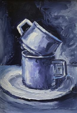 Gemälde, Still Life with Cups., Schagen Vita