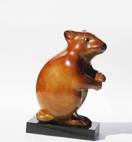 Sculpture, Grand hamster, François Galoyer