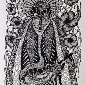 Print, Vierge Noire, Evelyne Postic