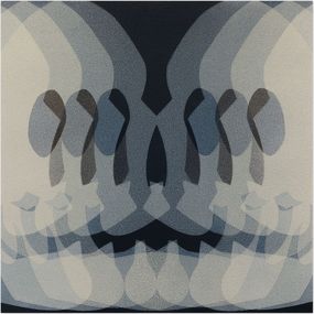 Gemälde, Frequency Study (Smile 2), Marina Kappos