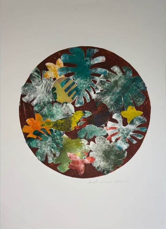 Véronique Duflot, Jungle Deliciosa, Monotype Véronique Duflot, Jungle Deliciosa, Monotype