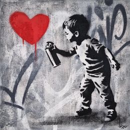 Gemälde, Love At First Sight - Boy, Asko
