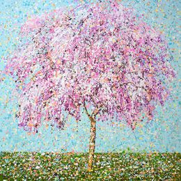 Peinture, Cherry blossoms 11, Iryna Kastsova