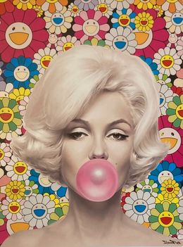 Print, Marilyn Balloon Murakami, Brain Roy