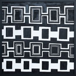 Painting, Composition no.9, Jovana Cajovic