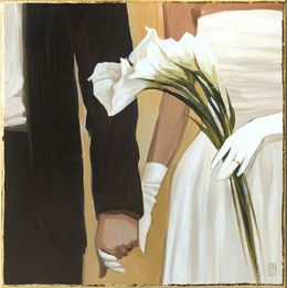 Gemälde, Wedding, Moments series, Olha Vlasova