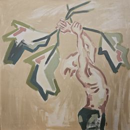 Peinture, Chemin de liberté 1, Claire Bonnet-Masimbert