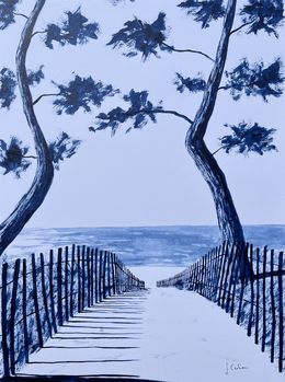 Painting, Sainte-Marine, Frédéric Cadiou