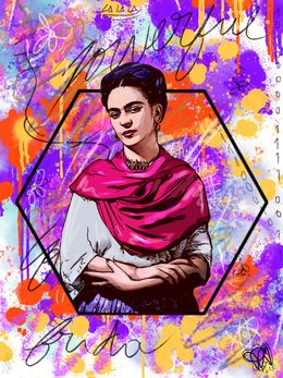 Print, Hexa Lovely Frida, Priscilla Vettese